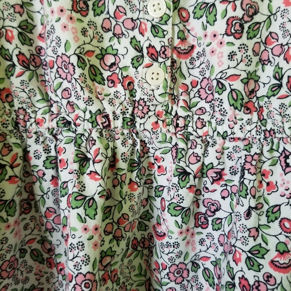 GAP Floral Cotton Dress Size 4 - Picture 6 of 8